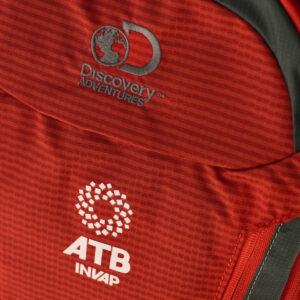 Mochila camping Discorvery | Rojo y Gris - Imagen 3