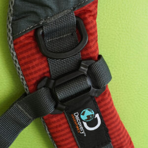 Mochila camping Discorvery | Rojo y Gris - Imagen 4
