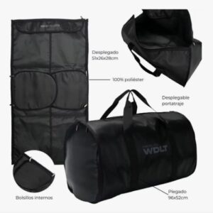 Bolso porta traje plegable