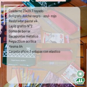 Kit escolar | 1° a 3° | 4° a 6° | Secundario | Universitario - Imagen 11